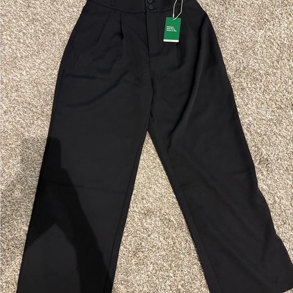 HALARA Charcoal Wide-Leg Pants - Picture 4 of 5